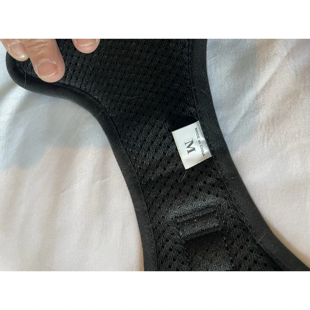 rabbitgoo No Pull Dog Harness Adjustable Reflective Control Handle Medium‎ Blue